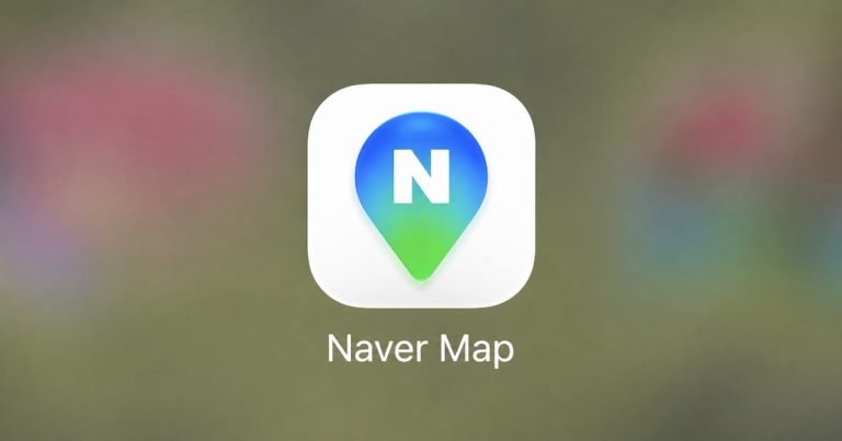 Naver Map app icon featured image for the Naver Map English guide