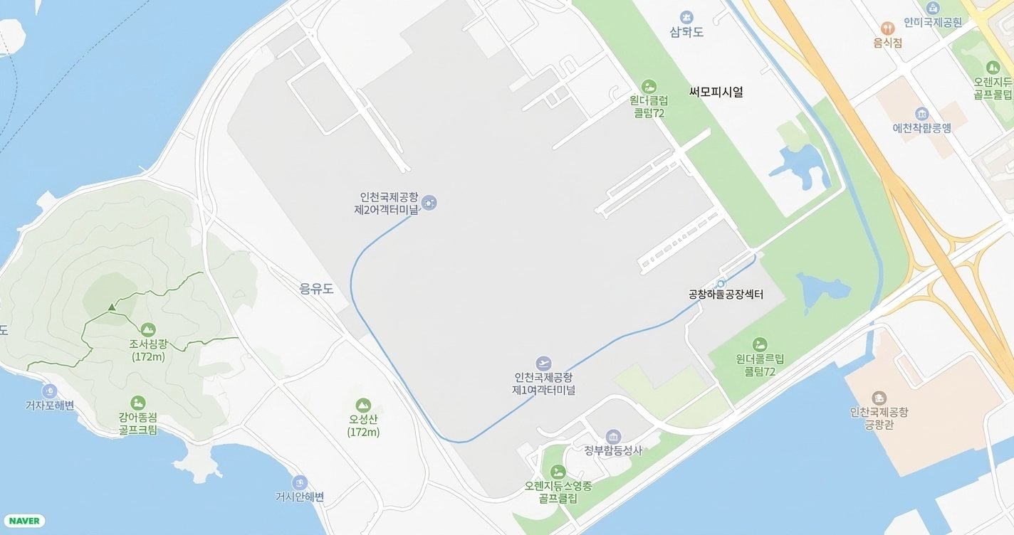 Naver Map showing walking directions and subway routes in Seoul