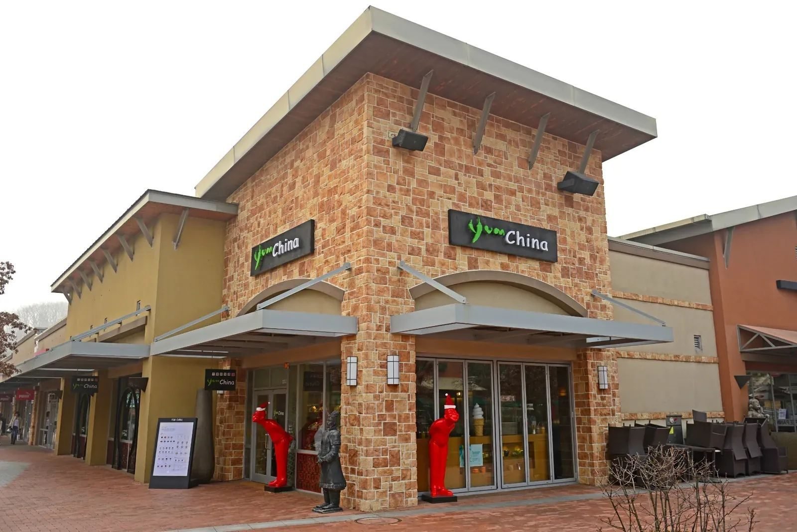 Restaurant area at Yeoju Premium Outlets